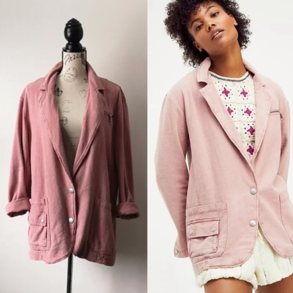 Free People wandering minds blazer